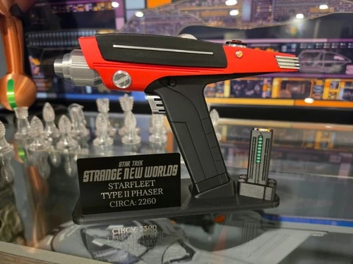 Star Trek Strange New Worlds! Type 2 Phaser Prop (Red) UPDATED 10-14-2026