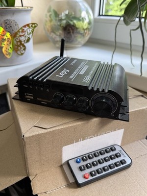 Lepy LP-269Pro Verstärker, Bluetooth, SD-Card, USB-Anschluss