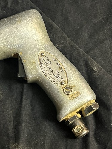 Sioux Air Drill Model 1450 Pneumatic Pistol Grip Air Drill 2600RPM 1/4" 2352 - Picture 7 of 13