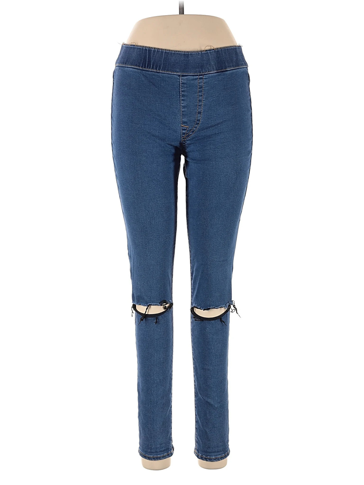 True Religion Women Blue Jeggings M