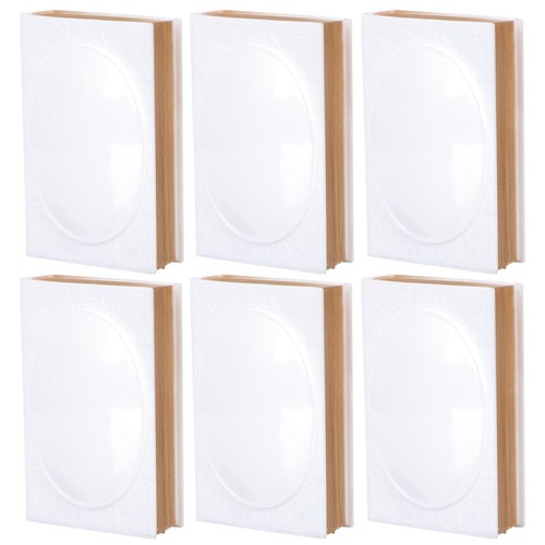  6 Pezzi Scatola Portagioie Piccole Scatole Portagioie Plastica Organizzatore Gioielli - Foto 11 di 12