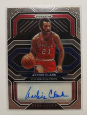 2020-21 Panini Prizm Archie Clark Auto Penmanship 76ers
