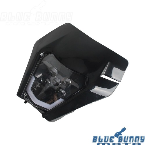 3-Color Shell Front Headlight w/High/Low Beam DRL For 690 SMC R 250 XC-W 300 EXC - Picture 5 of 15