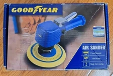 Goodyear 6" Air Sander 10000RPM 3/8" Air Hose 2HP Air Comp. RP7316 -New and Seal