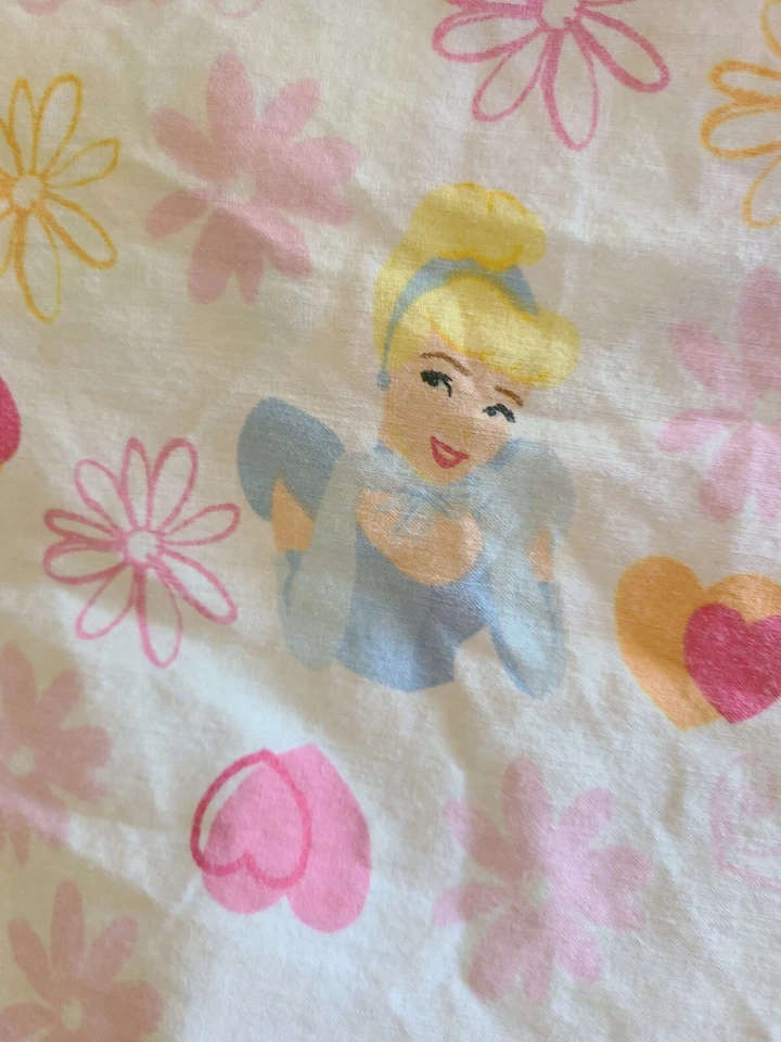Sábana bajera ajustada para cuna de princesas Disney para jóvenes  Foto 3 de 4
