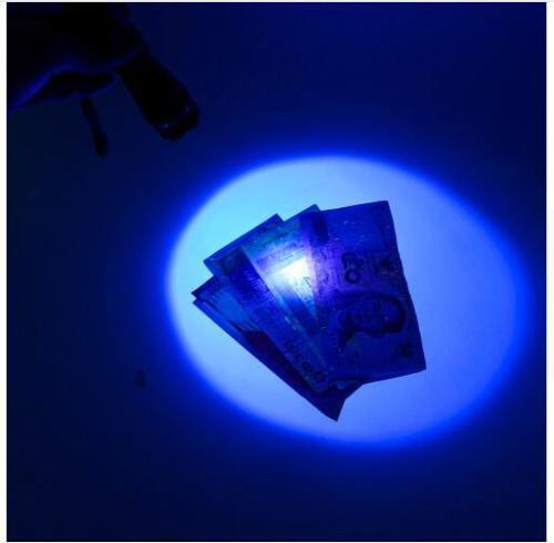 Ultra Fire WF-501B 5W UV 395NM LED Flashlight Blacklight Ultra Violet Detector e