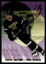 1994-95 Flair Center Spotlight Mike Modano Dallas Stars #9