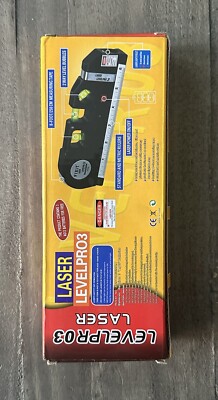 Fixit Laser Level Pro 3 Multi-Purpose Measuring Tool With 8 Feet Tape