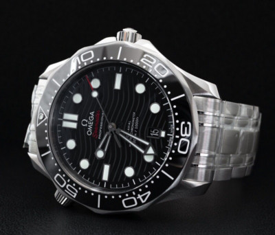 Omega Seamaster Diver 300m 42mm Black 210.30.42.20.01.001 BRAND NEW 2024