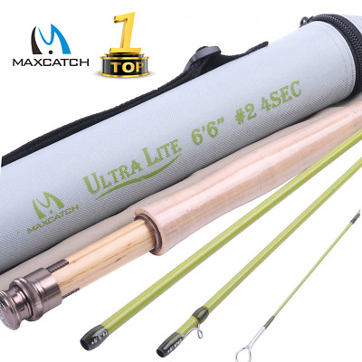 Maxcatch Ultra-lite Fly Fishing Rod Streams Panfish/Trout Fishing - Main Image