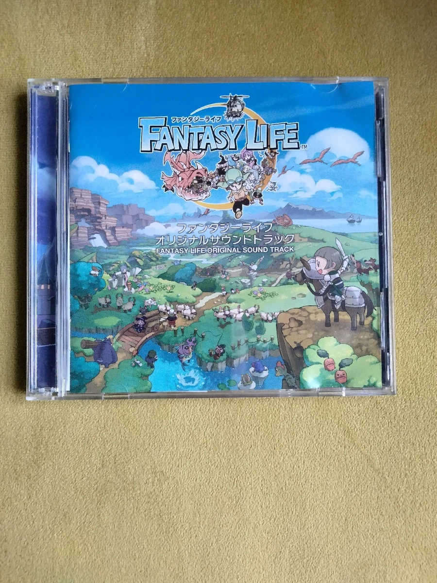 Fantasy Life Soundtrack Game Music CD Japanese USED Ships from US