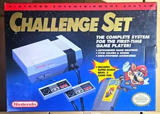NES Challenge Set Nintendo Entertainment System Console CIB Complete Box Mario 3