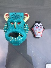 Mighty Max Pulverizes Sea Squirm Horror Heads Playset Bluebird  Dracula