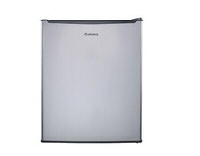 2.7 Cu Ft Mini Refrigerator Stainless Steel Single Door Small Fridge Dorm/Office