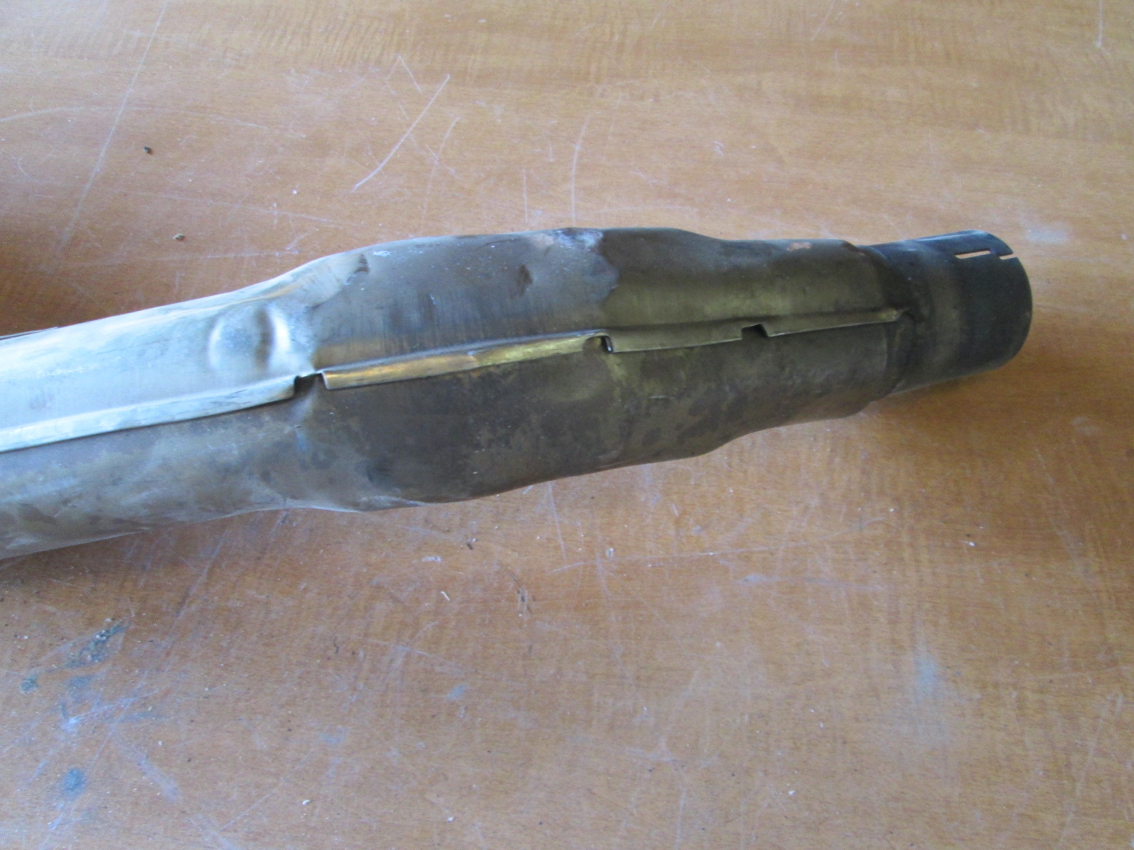 Ferrari 575 - LH Exhaust Extension Pipe - Part # 181796