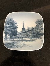 Bing & Grondahl B&G Copenhagen Borsen 9711/708 Mini piastra da parete Bonfils