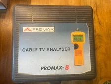 Promax 8 Plus Cable Tv Analyzer. 5-862 Mhz.