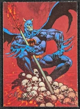 Devil Bat Batman 1995 Master Series Skybox DC Card #58 (NM)