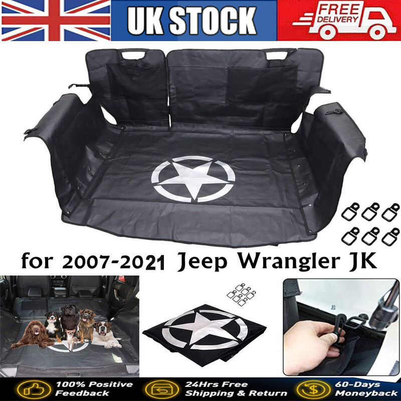 Pet Seat Proof Covers Dog Seat Covers for 2007-2021 Jeep Wrangler