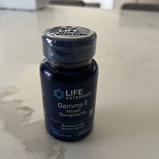 Gamma E Mixed Tocopherols 60 Softgels Life Extension Antioxidant Protection NEW 