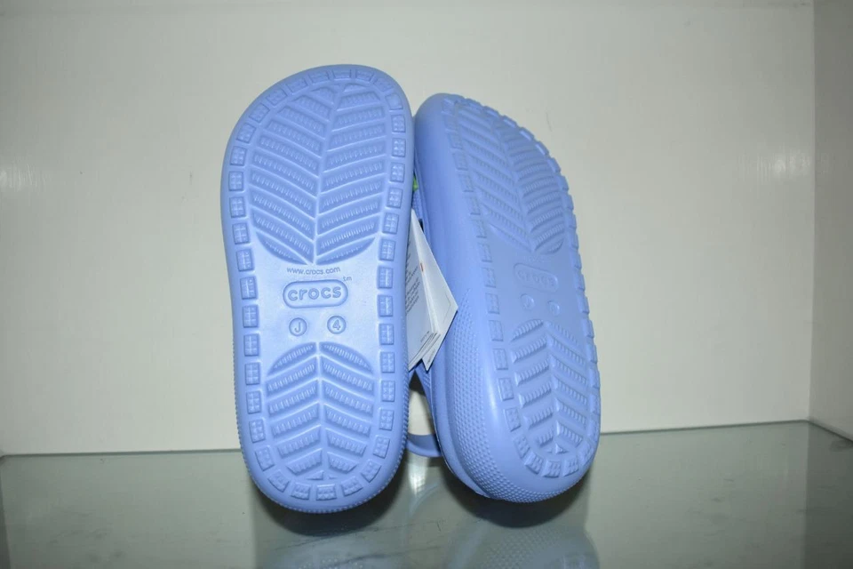 Zueco Crocs Cutie para niñas de escuela primaria 207708-5Q6 Digital Violet NWT Foto 3 de 3