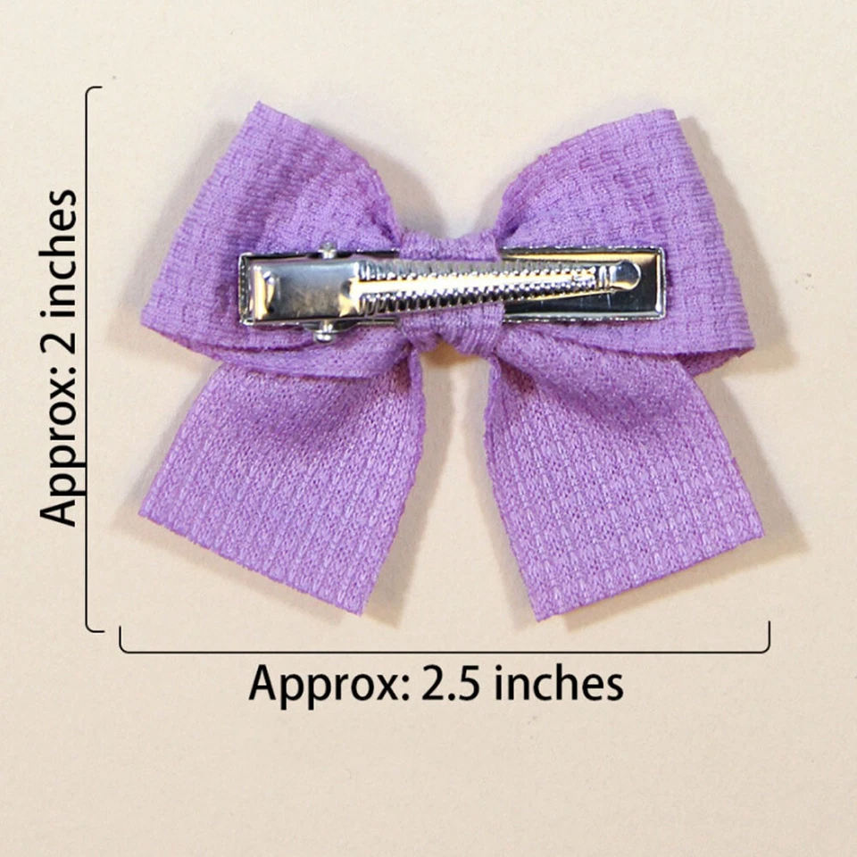 10 peças/conjunto mini laço feminino barrettes grampo de cabelo doce acessórios de cabelo ⇘ - Imagem 3 de 4