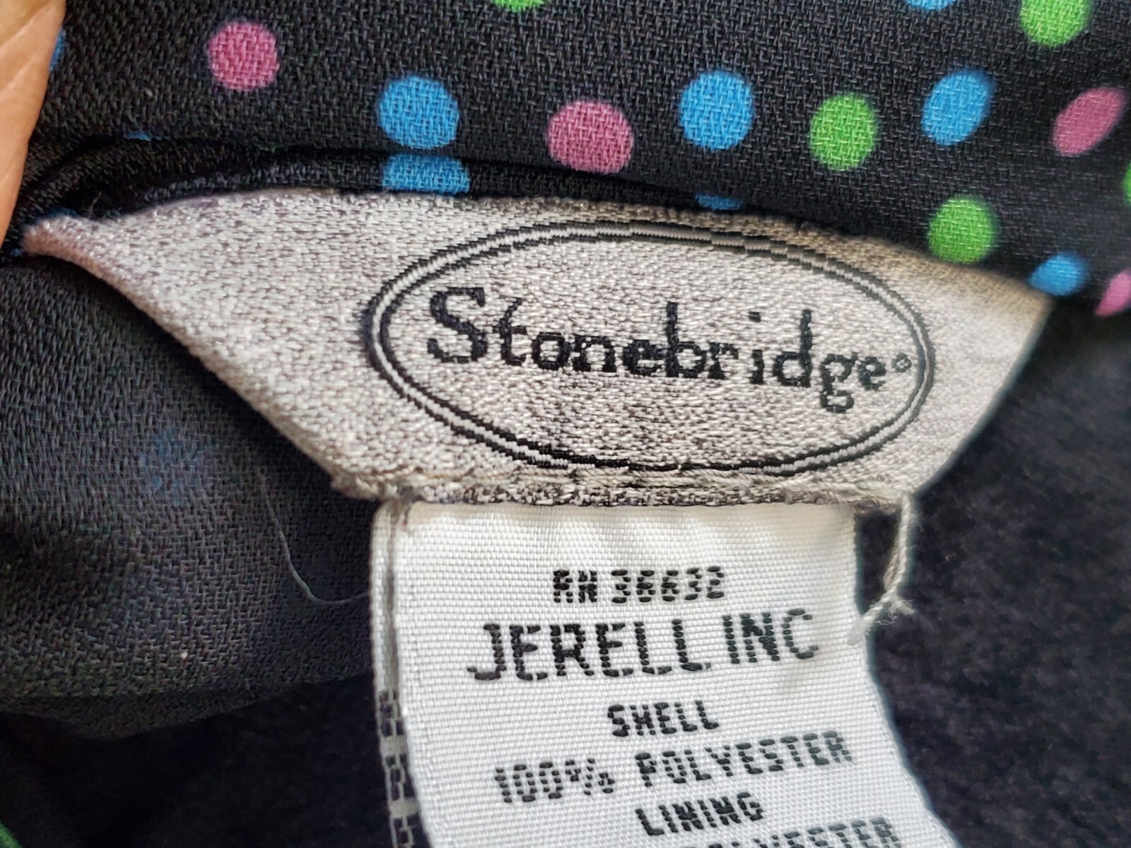 Stonebridge Women's Multicolor Polyester Long Sle… - image 9