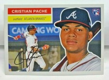 Cristian Pache 2021 Topps Throwback Thursday Photo Variation 1956 Desig#19 SP/93