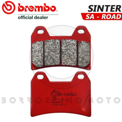 FRONT BRAKE PADS BREMBO SINTERED SA MOTO GUZZI NEVADA 750 2003 >