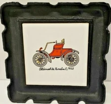 Vintage Ashtray Oldsmobile Runabout 1903 Car Collectible