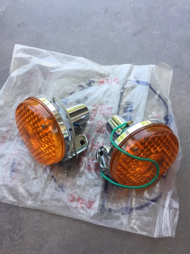 TURN SIGNAL NEW SET FOR KAWASAKI S1 S2 S3 H1 KH250 KH400 KH500 KZ1000  (QTY.2)