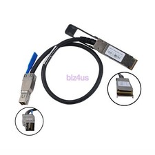 External SAS Cable QSFP SFF-8436 to SFF-8644 Hybrid HD Mini SAS Cable 50CM