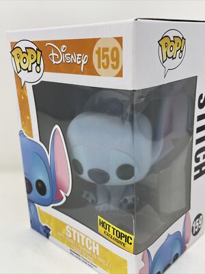 Funko Pop! Disney Hot Topic Exclusive Flocked Stitch 159 with