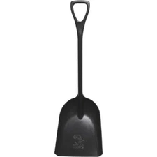 Poly Scoop Shovel 42 in. Length D-Grip Handle Multipurpose Mulch Grain Snow Yard