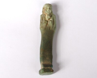 Königsuschebti Statuette Funerary Ägyptisch Ägypten Terrakotta Sammlung