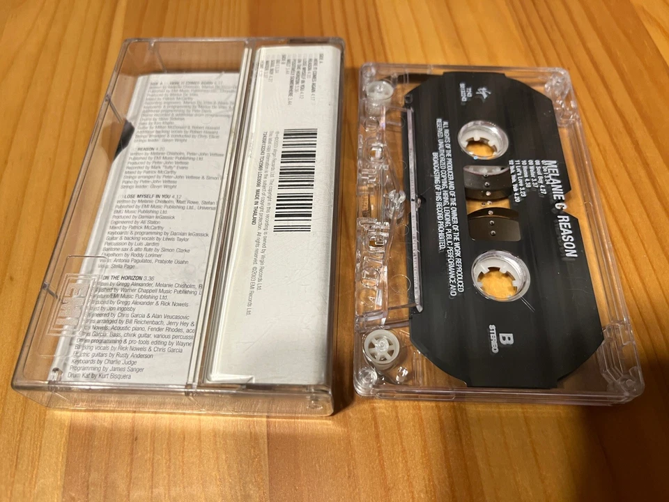 Melanie C Reason Cassette Tape (Virgin/EMI Thailand 2003) Pop 2000s - Image 2 of 3