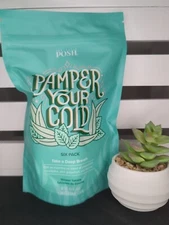 NEW Perfectly Posh Pamper Your Cold Menthol Eucalyptus Shower Tablet 6 Pack