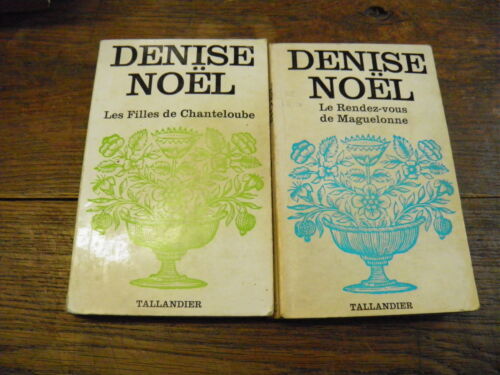 Lot de 2 livres DE Denise Noël - Photo 1 sur 1