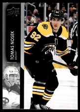 2021 Upper Deck Hockey Tomas Nosek 515 Boston Bruins