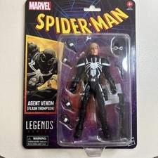 Spider-Man Retro Marvel     Legends 6-Inch Agent Venom      Flash Thompson      NEW