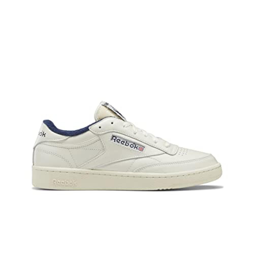 (TG. 35 EU) Reebok Club C 85 Vintage, Sneaker Unisex - Adulto, 35 EU, Chalk Alab