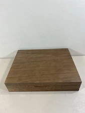 Wood Flatware Chest Box for a Service for 12