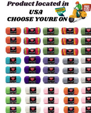 Red Heart Super Saver Yarn - 3 Pack Yarn - Acrylic - Knitting/Crochet....