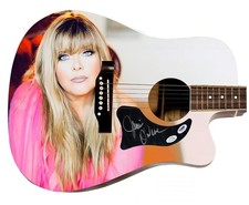 Jamie Oneal Signed 1:1 Signature Edition Graphics Photo Guitar ACOA PSA