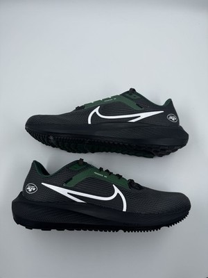 NFL x Nike Air Zoom Pegasus 40 New York Jets Mens Black Running Shoes DZ5960-001