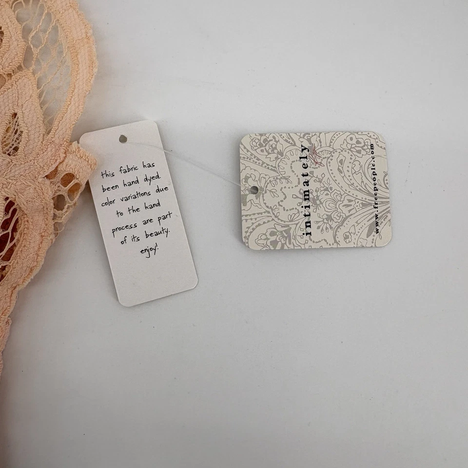 Nuevo Bralette Free People Mujer Intimately FP Adella Talla XS Naranja Néctar Foto 4 de 4