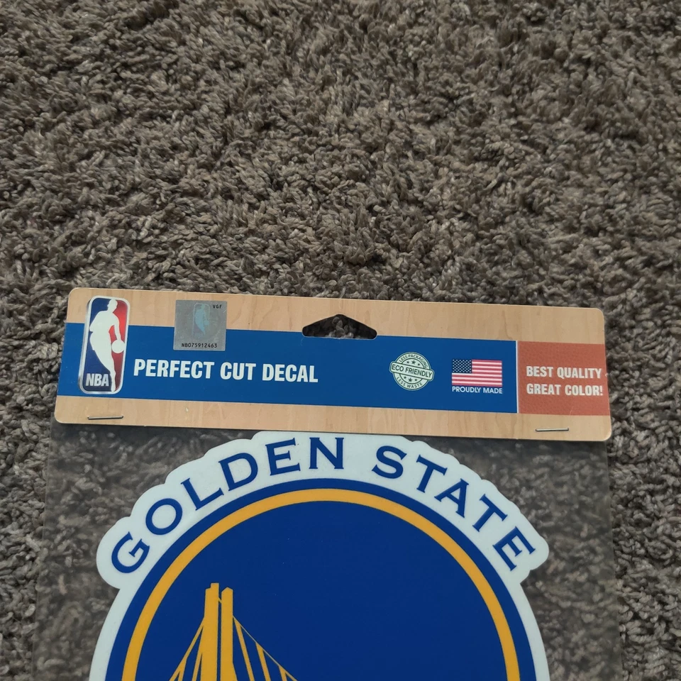 Golden State Warriors Logo - Die Cut Laminated Vinyl Sticker/Decal - Image 2 of 4