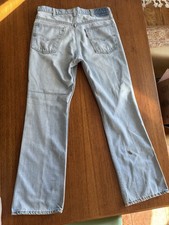 Vintage 1982 Levis 517 Jeans 32x29 Orange Tab Bootcut 80s USA Made Denim Pants