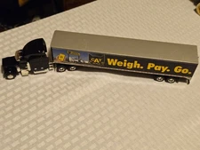 SpecCast 1/64 Scale Tractor Trailer Cat Certified Scales Diecast, Used