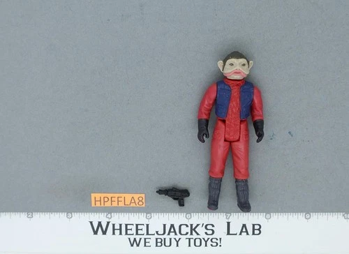 Nien Nunb 100% Complete Star Wars ROTJ 1983 Kenner Vintage Figure NO REPRO